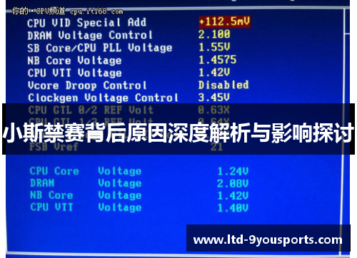 小斯禁赛背后原因深度解析与影响探讨