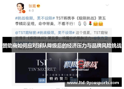 赞助商如何应对球队降级后的经济压力与品牌风险挑战